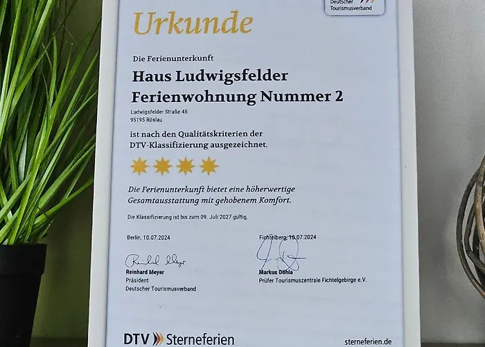 Haus Ludwigsfelder Apartman Röslau